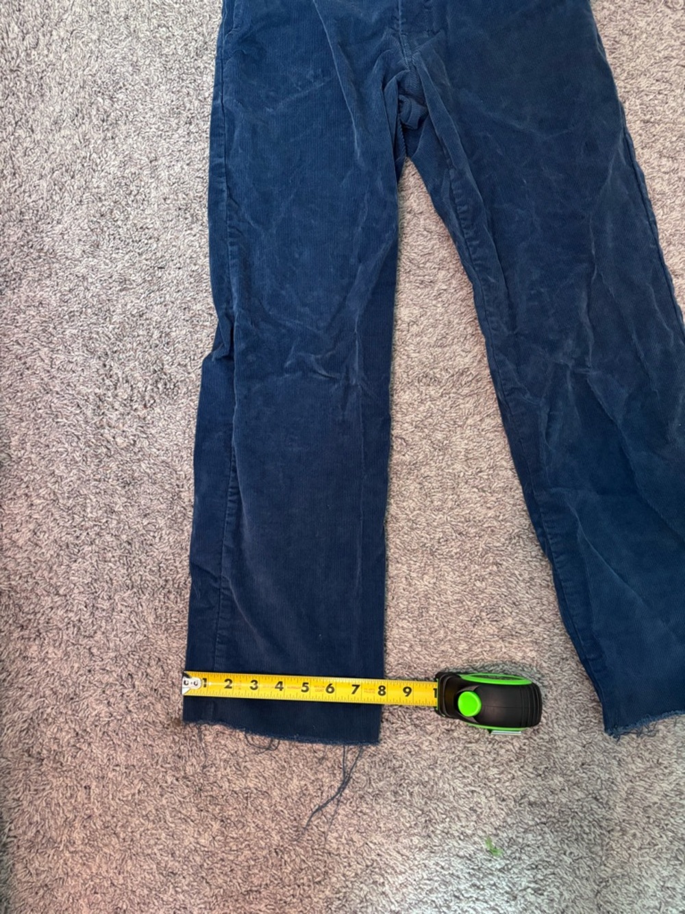 Dickies Blue Corduroy Pants Workwear Streetwear Straight Fit Size 29x32 - Picture 9 of 10